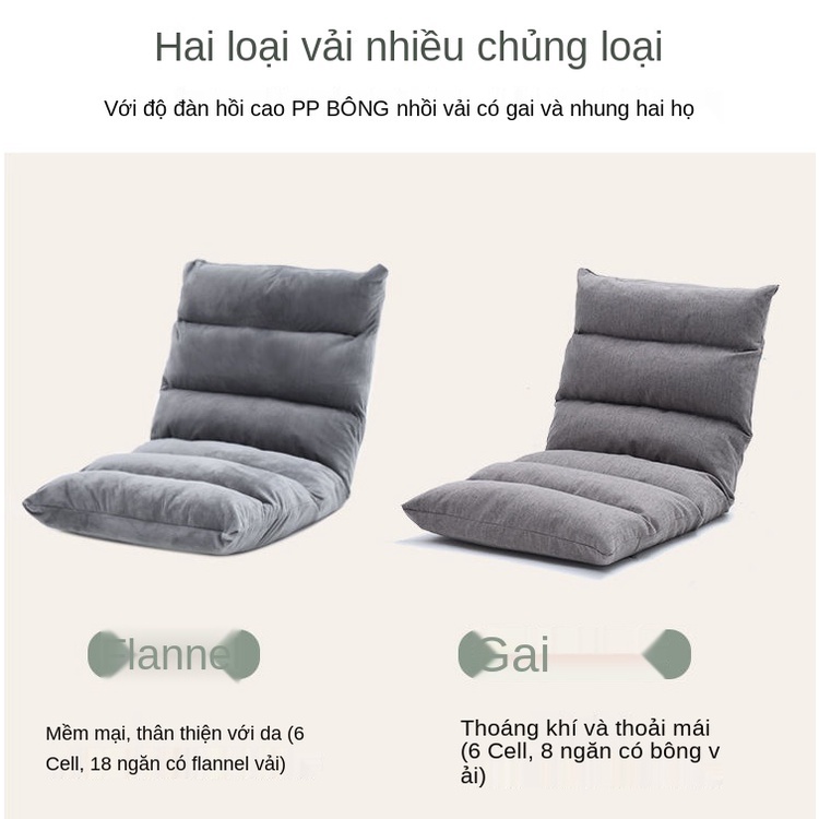 Ghế sofa lười tatami phòng ngủ ghế gấp đơn