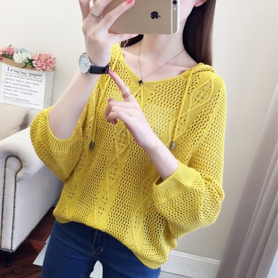 áo len lưới có mũ xinh đẹp 2021