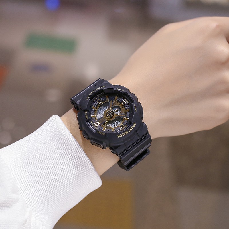 Đồng hồ thể thao nữ Sport watch SW050 chính hãng, điện tử, xem thứ, ngày, tháng, bấm giờ, báo thức, đèn led | BigBuy360 - bigbuy360.vn