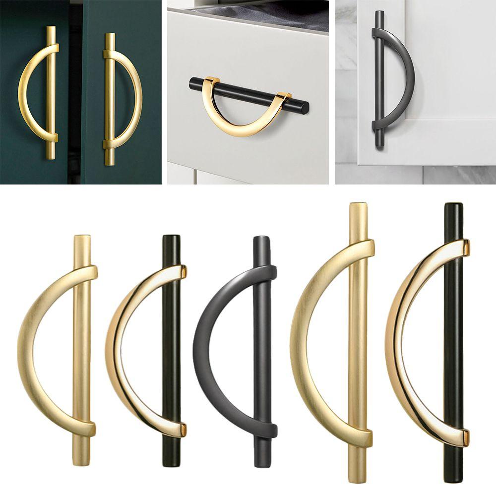 KUNHEV Tay Nắm Cửa Tủ Hình Bán Nguyệt Cho Nhà Bếp