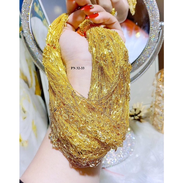 Dây chuyền vàng  sợi mảnh