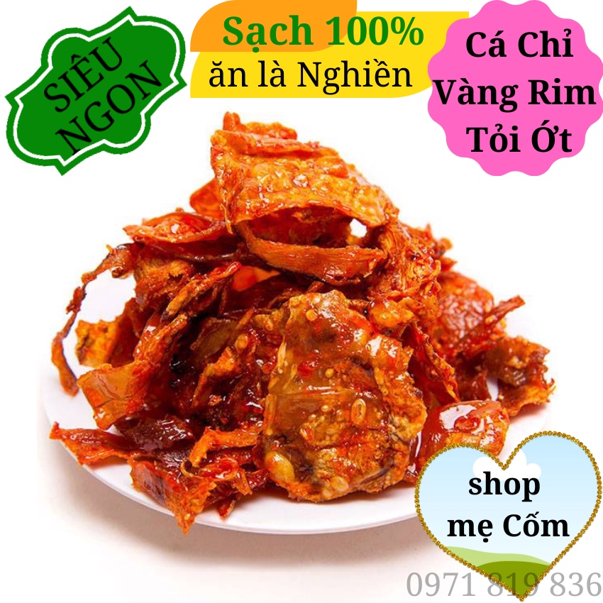 (250gr) Cá Chỉ Vàng Rim Tỏi Ớt siêu ngon Shop Mẹ Cốm