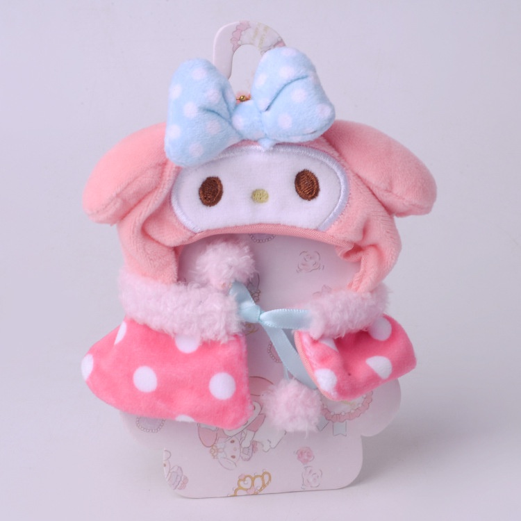 SANRIO Thú Nhồi Bông Hình Hello Kitty Kuromi Melody Cinnamoroll Đáng Yêu