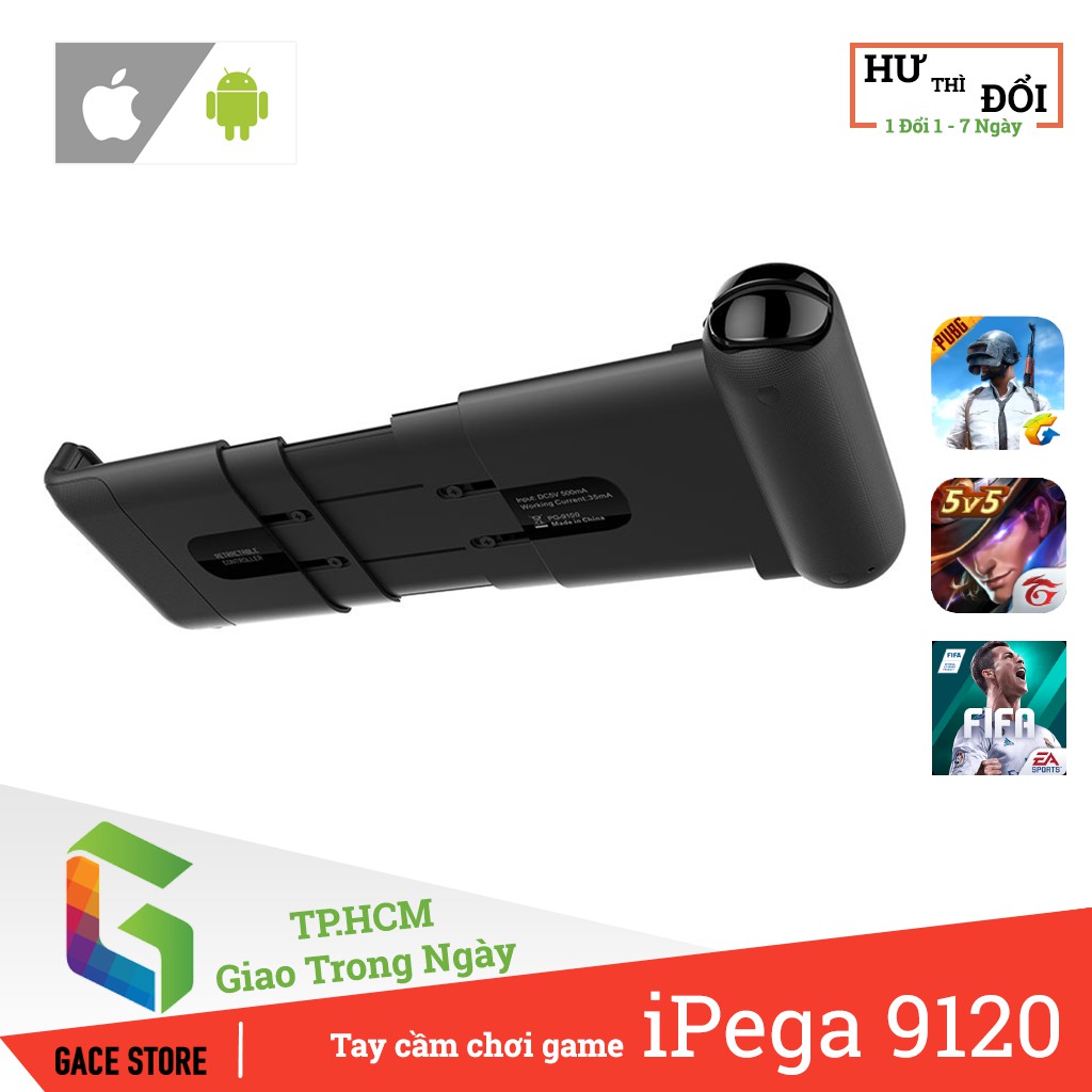 iPega 9120 - Tay Cầm Chơi Game PUBG Mobile, Liên Quân, FIFA