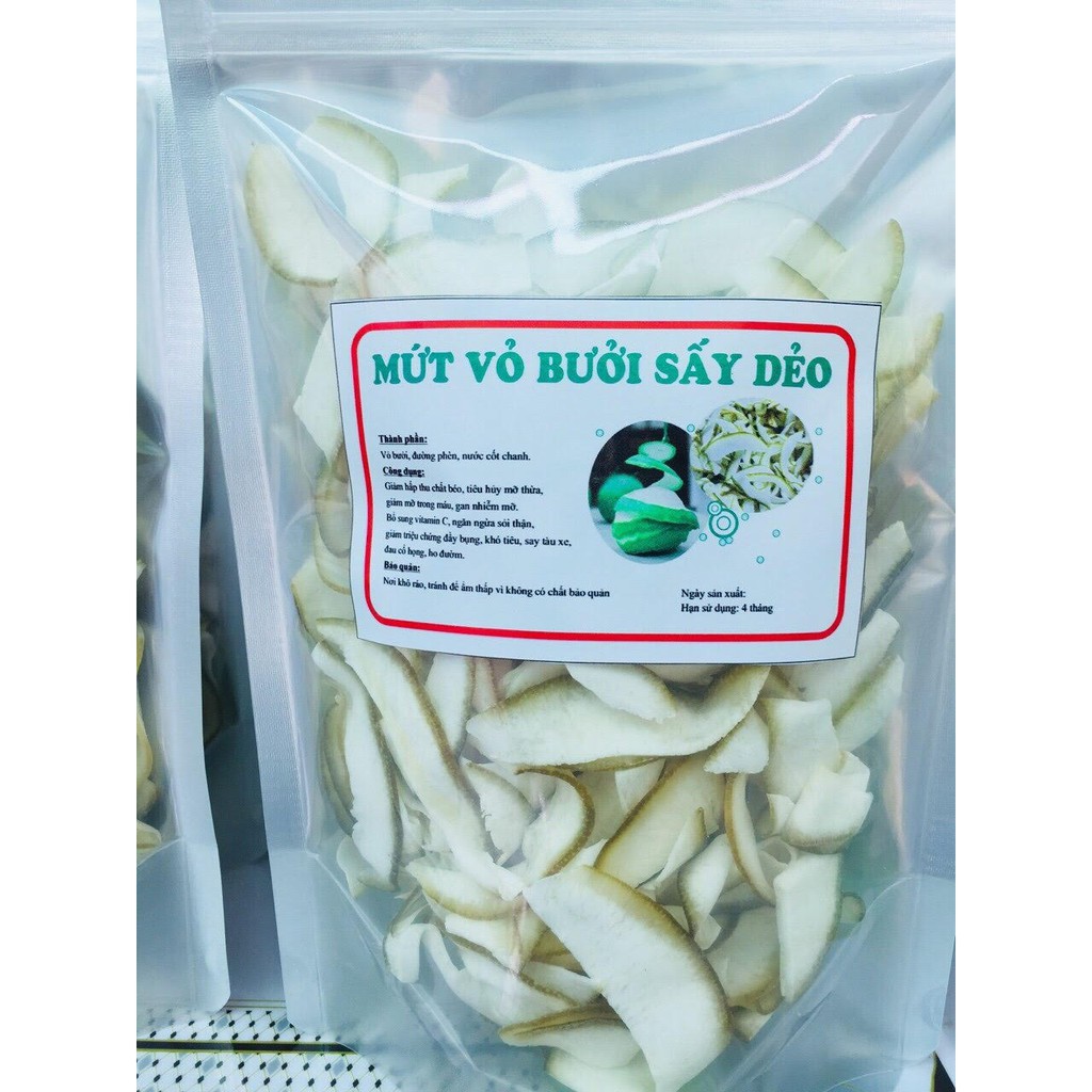 [FREESHIP 99K TOÀN QUỐC] MỨT VỎ BƯỞI SẤY DẺO