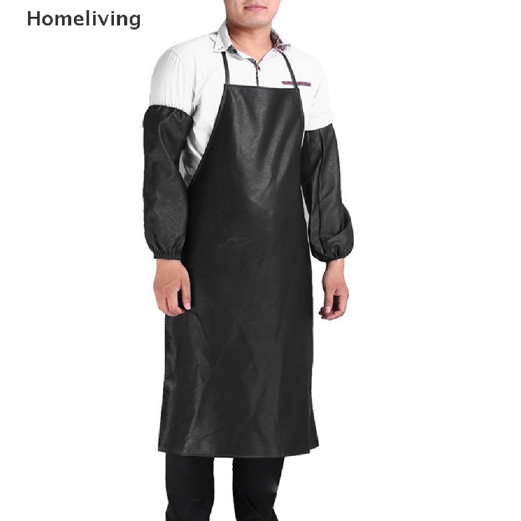 Tạp Dề Bằng Da Chống Nước Chống Bám Bẩn Tiện Dụng Cho Nam