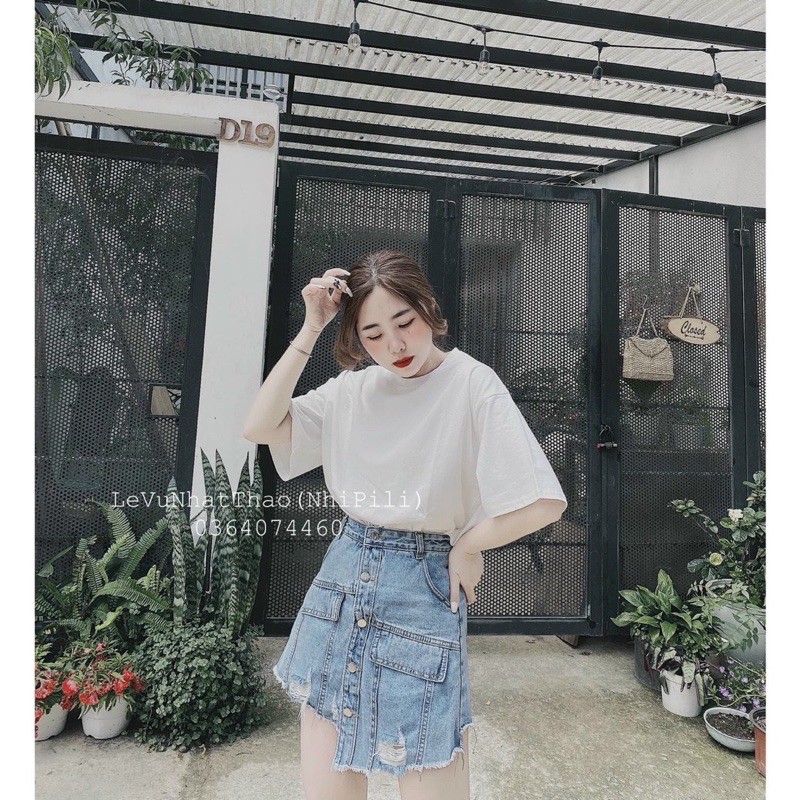 Chân váy jean ☀️ Quần váy jean dễ mix đồ siêu xinhhh | BigBuy360 - bigbuy360.vn