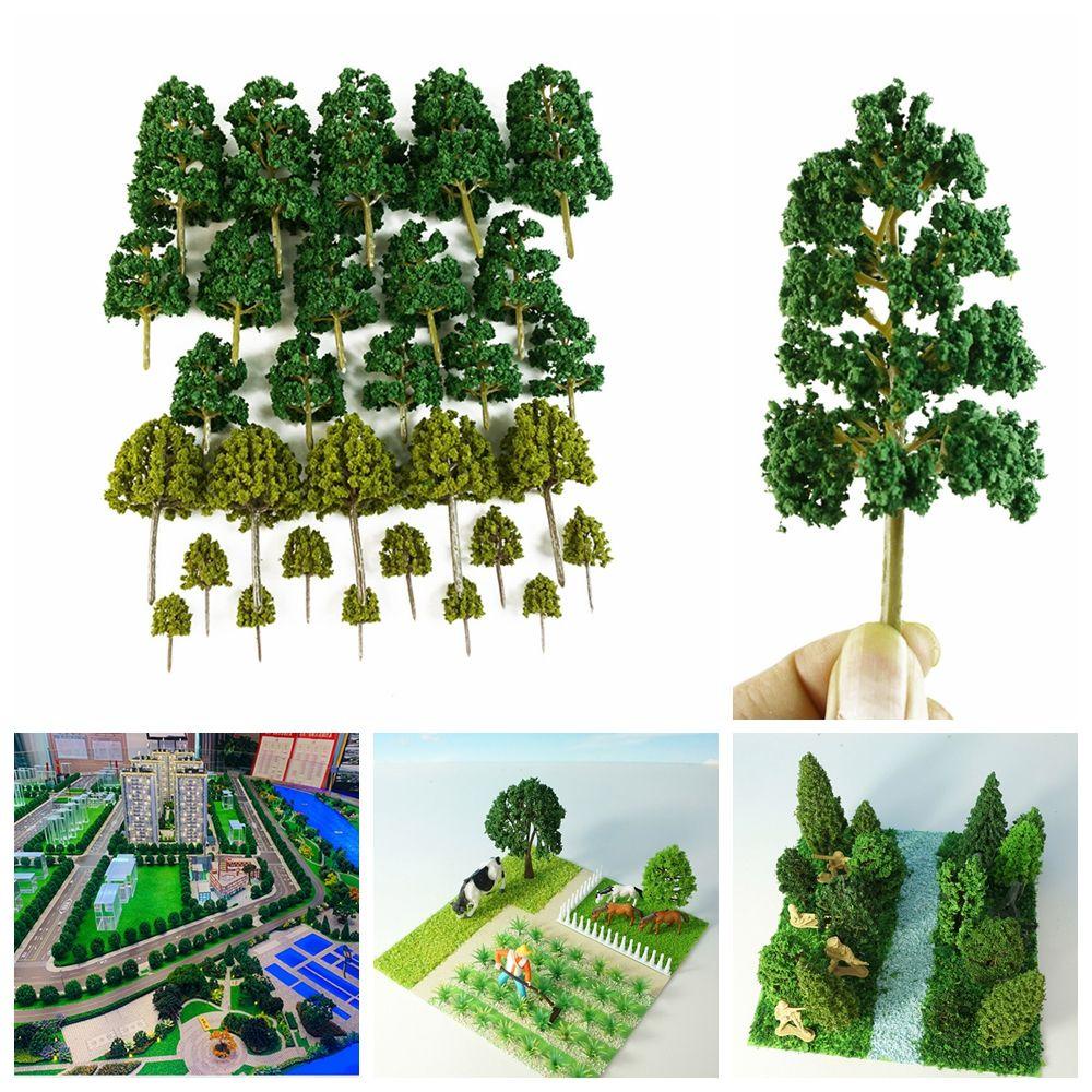 Set 1 / 30 Mô Hình Cây Giả Trang Trí Tiểu Cảnh