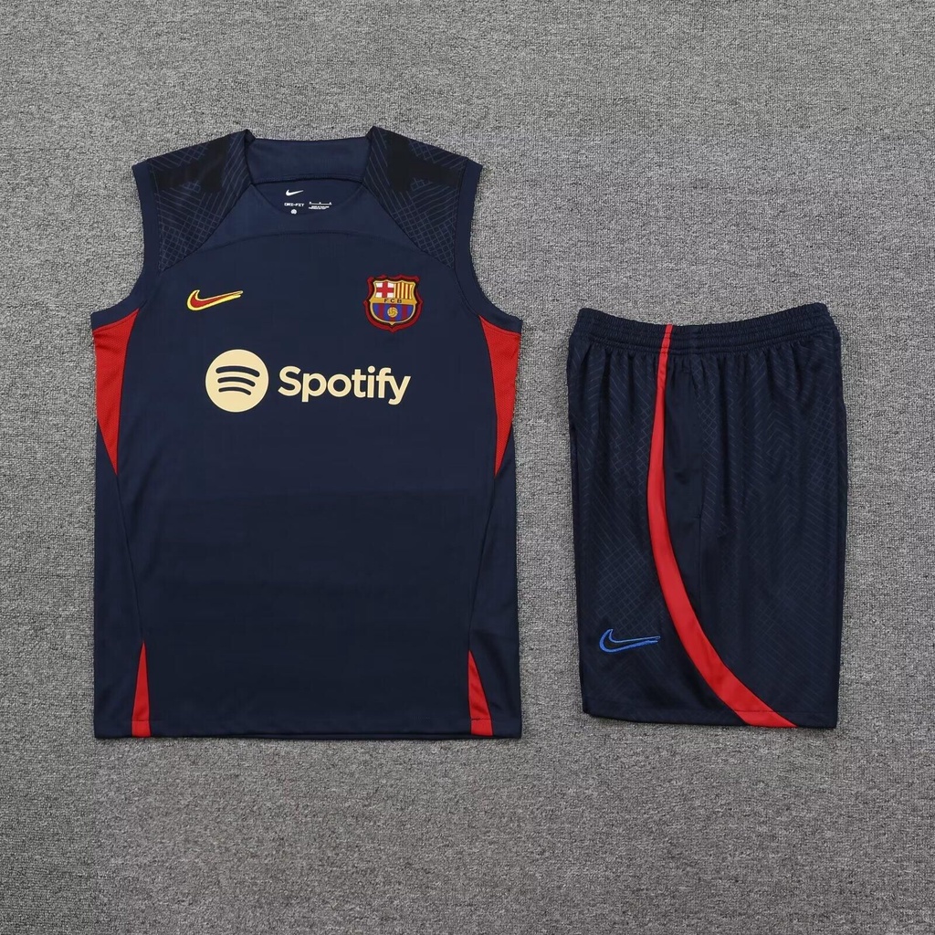 Áo Ba Lỗ Tập Luyện Thể Thao Barcelona Size s-2xl * 22-23