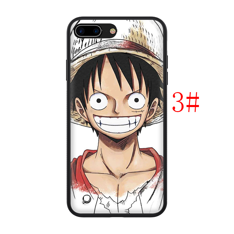 Ốp điện thoại silicone TPU mềm W151 hình One Piece Luffy 2nd gear cho iPhone 8 7 6S 6 Plus 5 5S SE 2016 2020