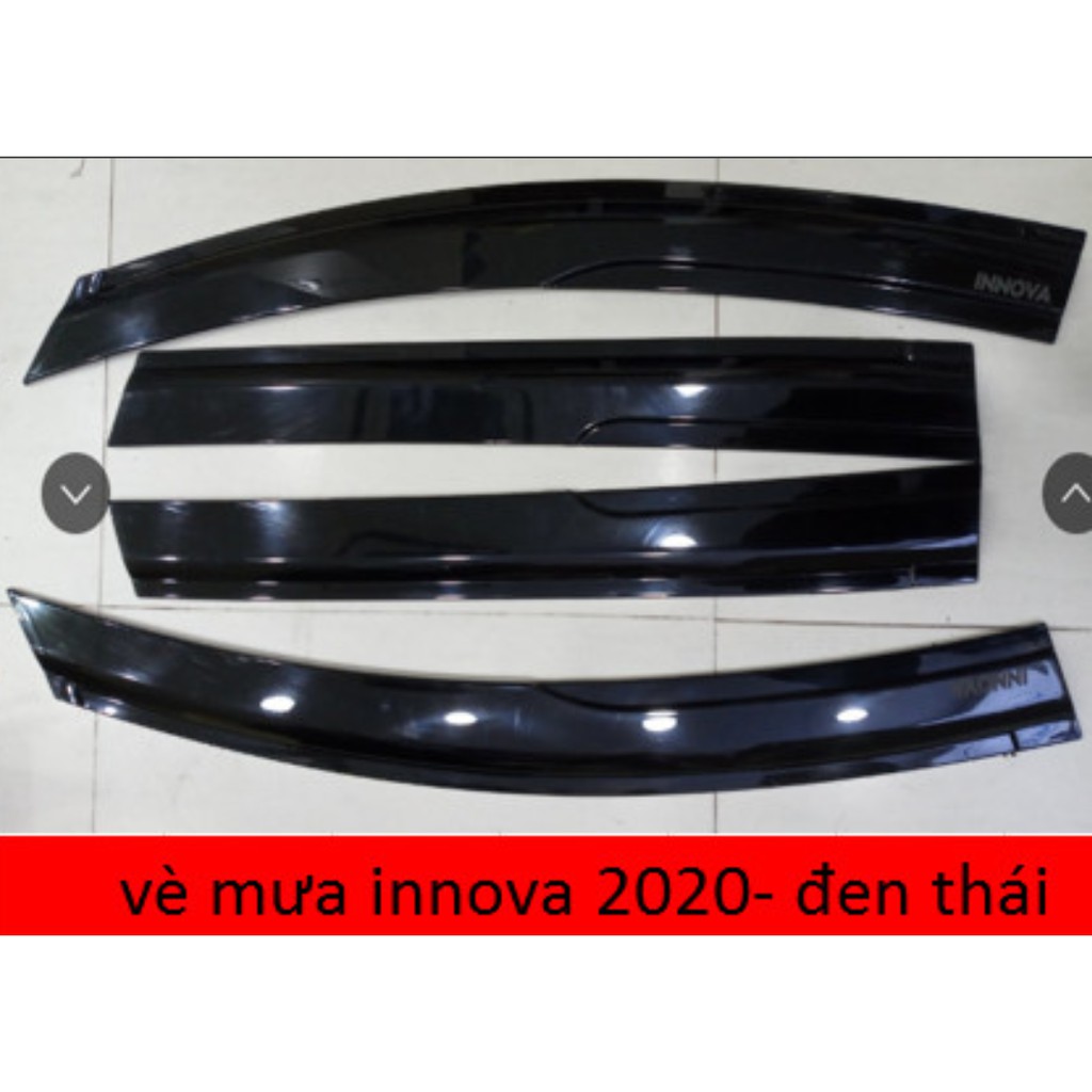 Vè Che Mưa Đen Thái Innova 2017-2020, 2021 Cao Cấp