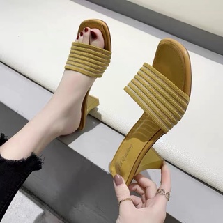 (Order) Guốc dép cao gót 7cm [VIDEO+ ẢNH THẬT]