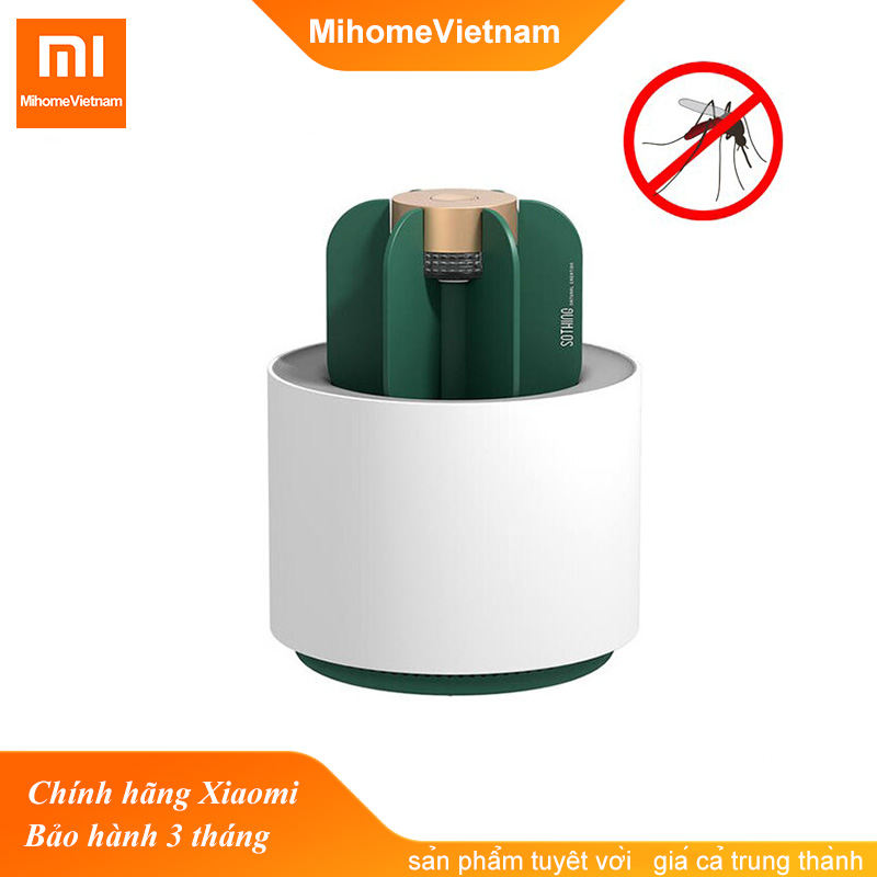 Máy đuổi muỗi không dây Xiaomi Sothing chính hãng khói mùi tiện dụng cho gia đình kèm cáp USB