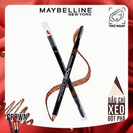 Chì Kẻ Mày 2 Đầu sắc nét tự nhiên Maybelline New York Define & Blend Brow Pencil 0.16g