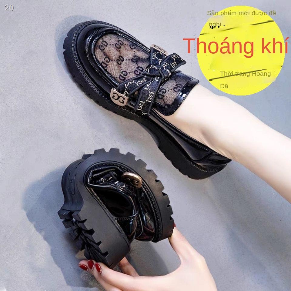 Chất lượng cao lưới giày mềm đơn nữ lười đế thoáng khí mới bàn đạp nhỏ xu hướng của phụ