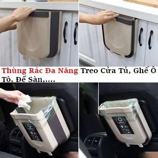 Thùng Rác Thông Minh Treo Tủ Bếp Ghế Lưng Ô tô
