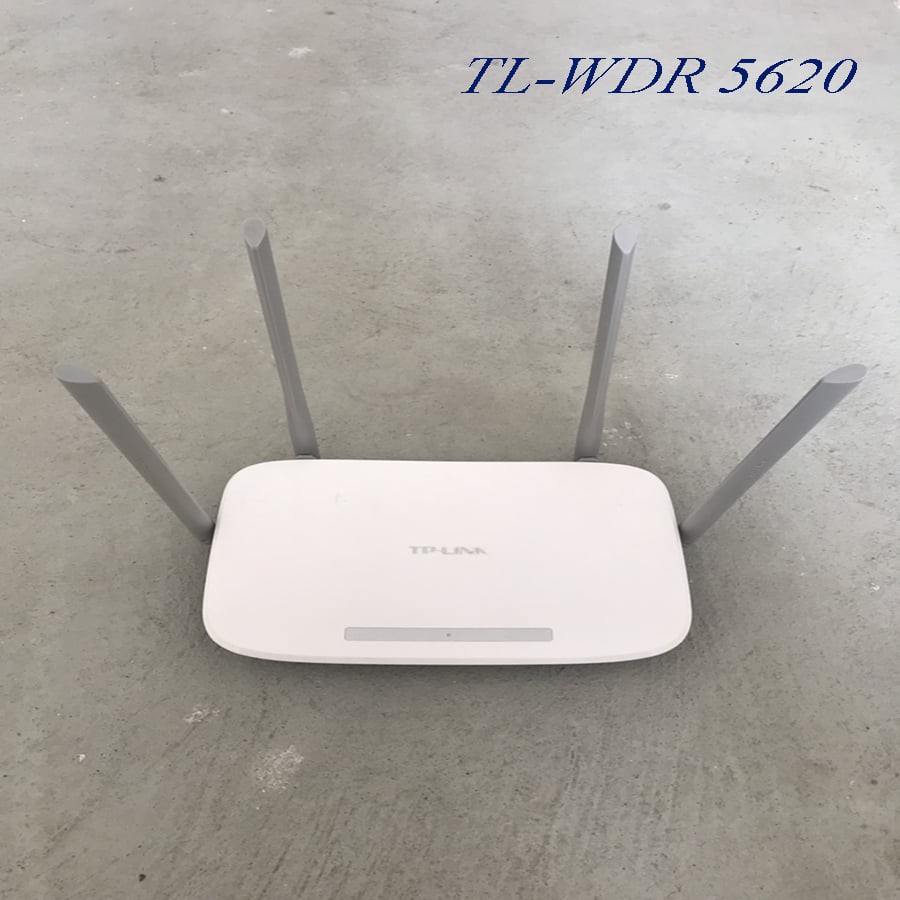 Cục Phát wifi TPLINK 4 râu XUYÊN TƯỜNG, băng tần kép AC1200 cực khỏe, đã qua sử dụng