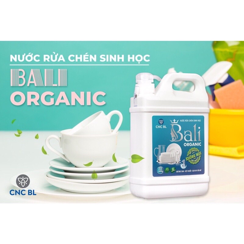 Nước Rửa chén Sinh Học Bali( can 1l6)