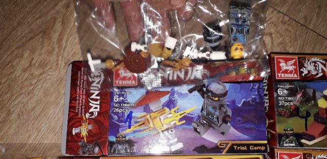 Lắp ráp LegoNinjago Ngồi đền TM6014 rất đẹp