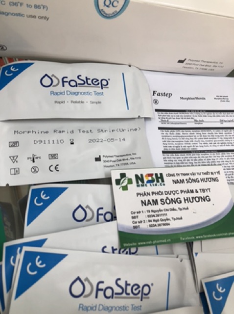 ❤️ Que test thử nhanh chất gây nghiện heroin morphin morphine Fastep,que test thử ma túy 1 chân heroin morphine