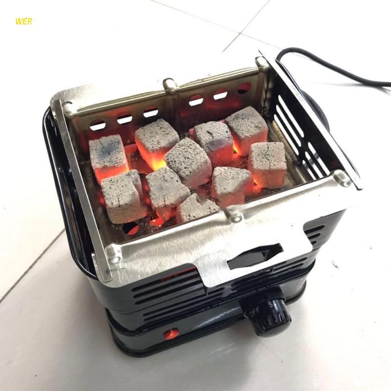 Bếp điện mini hình vuông mạ điện tiện dụng cho nhà bếp