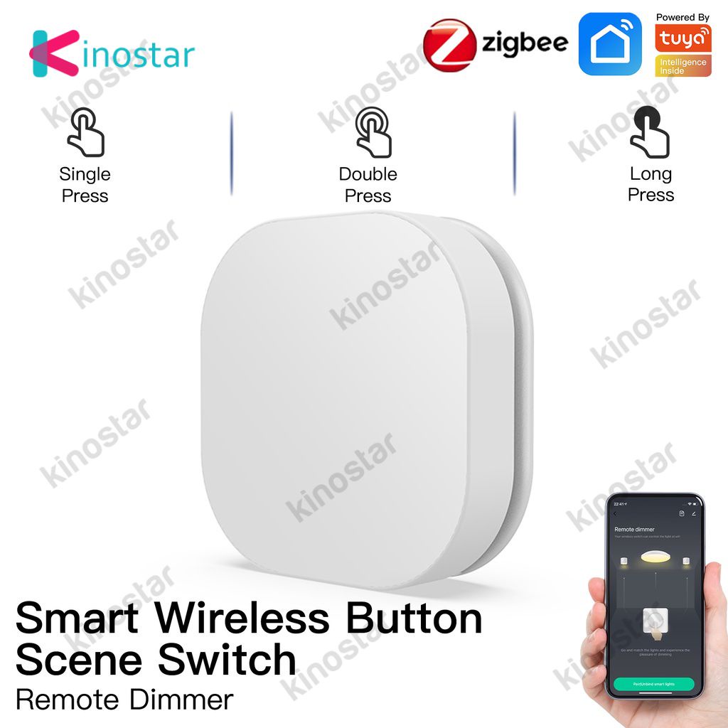 . Tuya ZigBee 3.0 Thông Minh Nút Công Tắc Không Dây Công Tắc Đa Cảnh Bộ Điều Khiển Tự Động Hóa Nhà