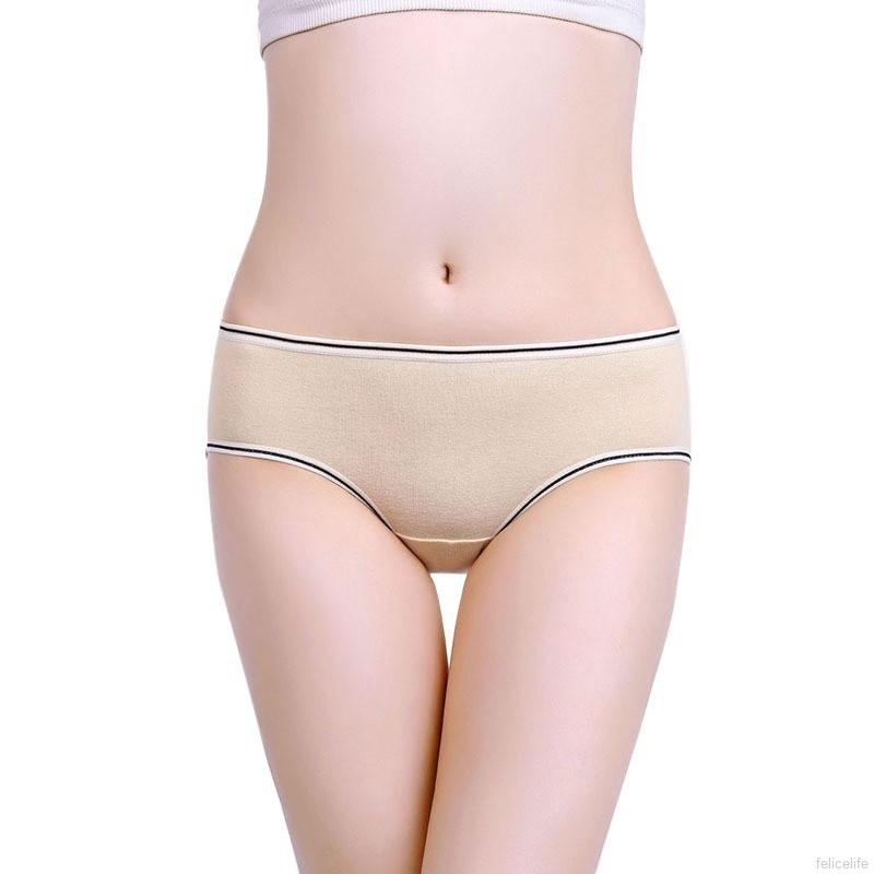 FREESHIP ĐƠN 99K_ Quần lót cotton màu trơn cho nữ