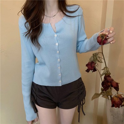 áo len mỏng khoác ngoài xinh yêu cho nữ 2021