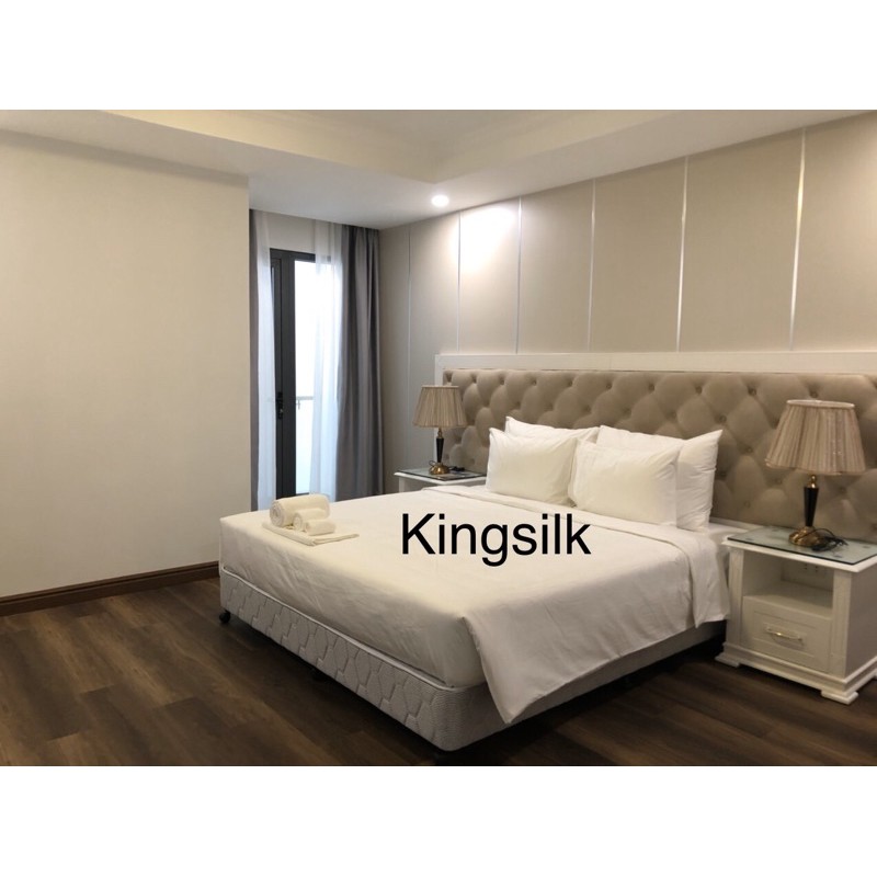 Ga giường khách sạn hay ga giường màu trắng chất liệu cotton cvc trắng trơn cao cấp size:1m/m2/m4/m6/m8/2m2 | BigBuy360 - bigbuy360.vn