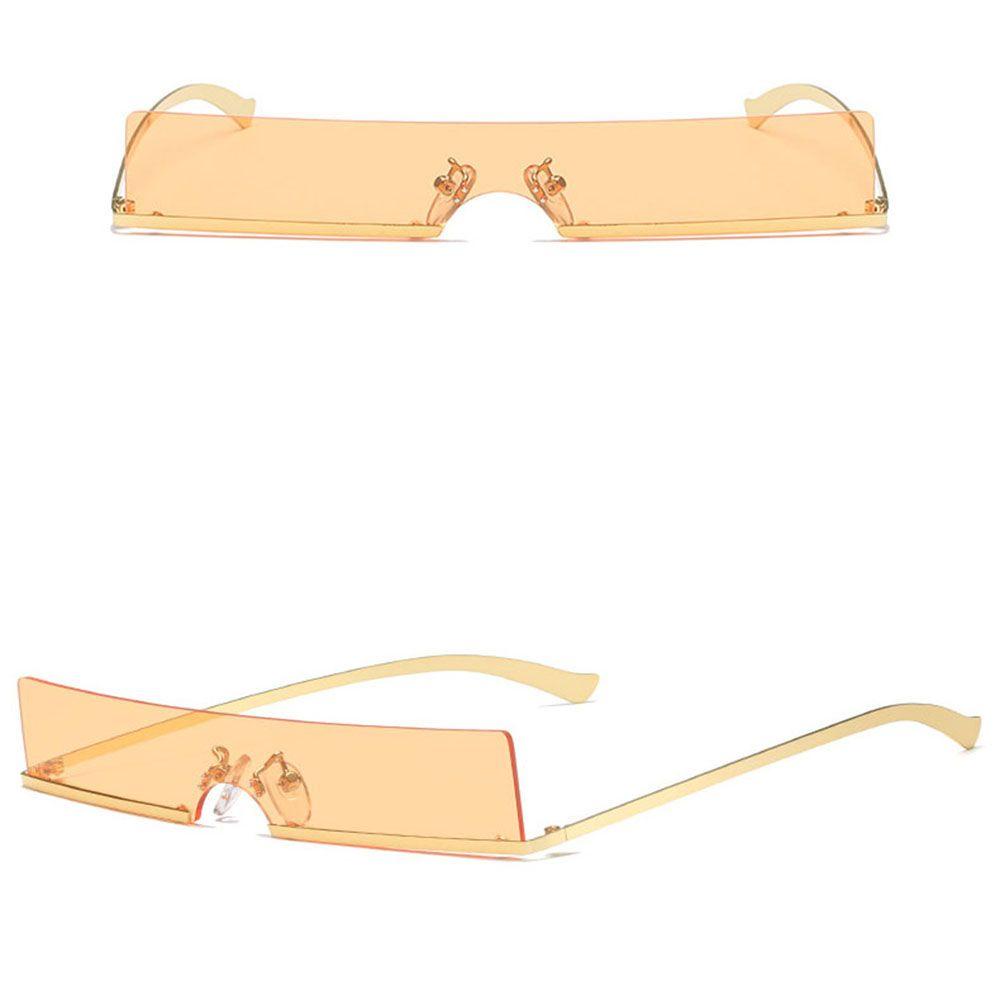 Kính Mát Hình Chữ Nhật Phong Cách Hàn Quốc Cá Tính Cho Nam Nữ