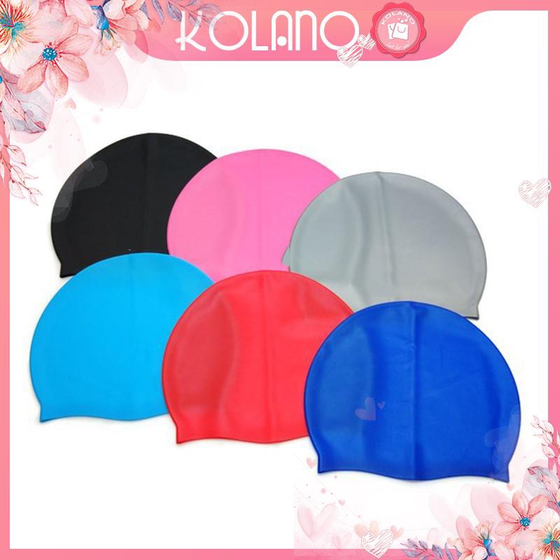 Mũ bơi silicon KOLANO Zoto unisex trùm kín đầu chống nước cho người lớn bơi lội an toàn SS-001159