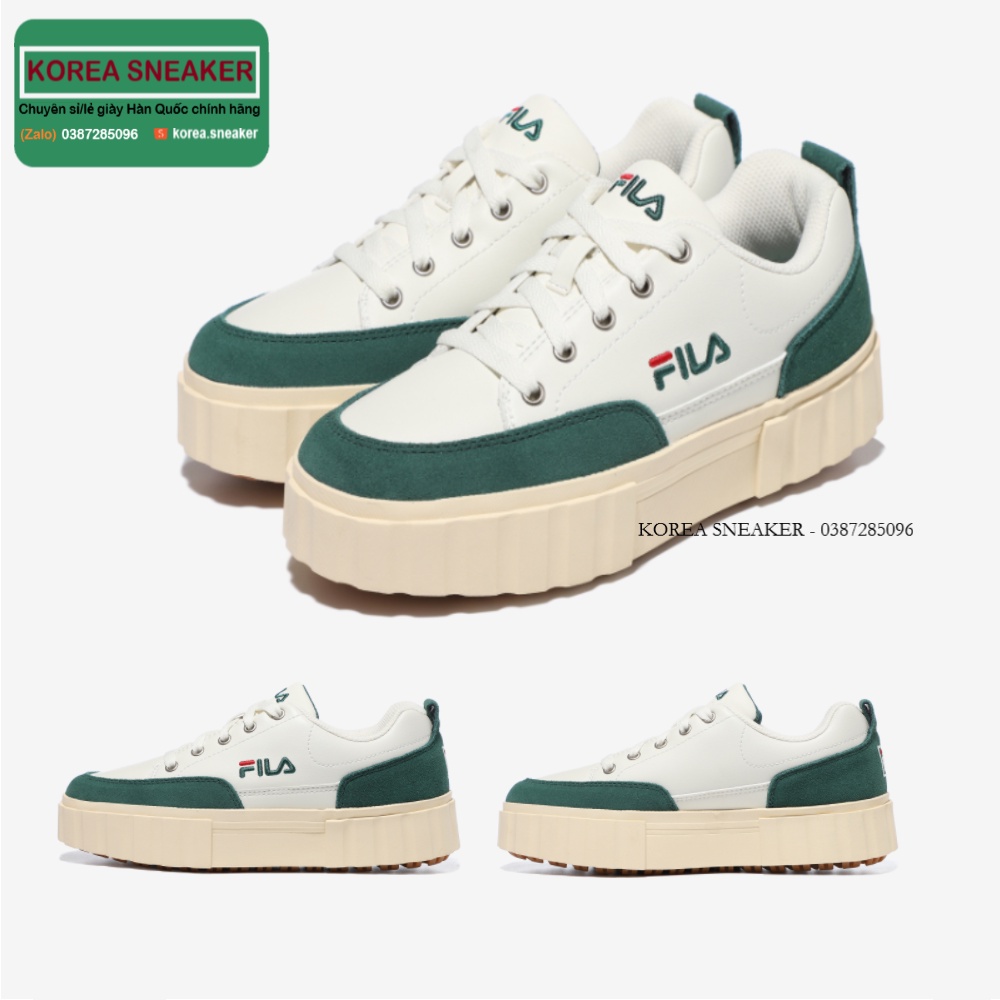 Giày Thể Thao Fila Sandblasted Raw Suede Hàn Quốc- Sneaker Chính Hãng 100%