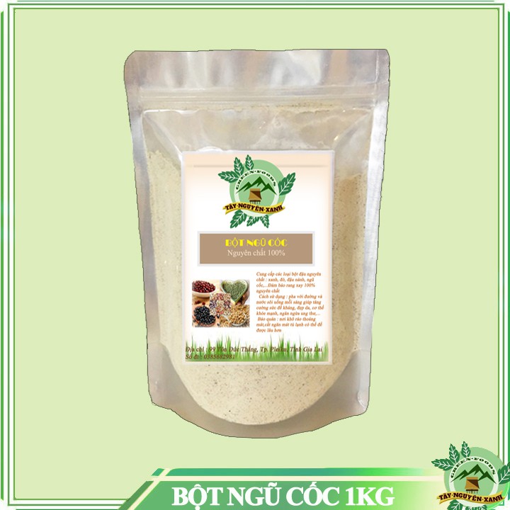 1KG BỘT NGŨ CỐC NGUYÊN CHẤT NHÀ LÀM