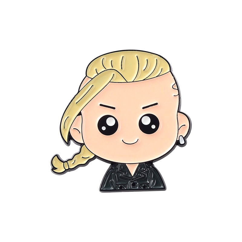 Ghim Cài Áo Kim Loại Phong Cách Anime Revengers Sano Manjiro