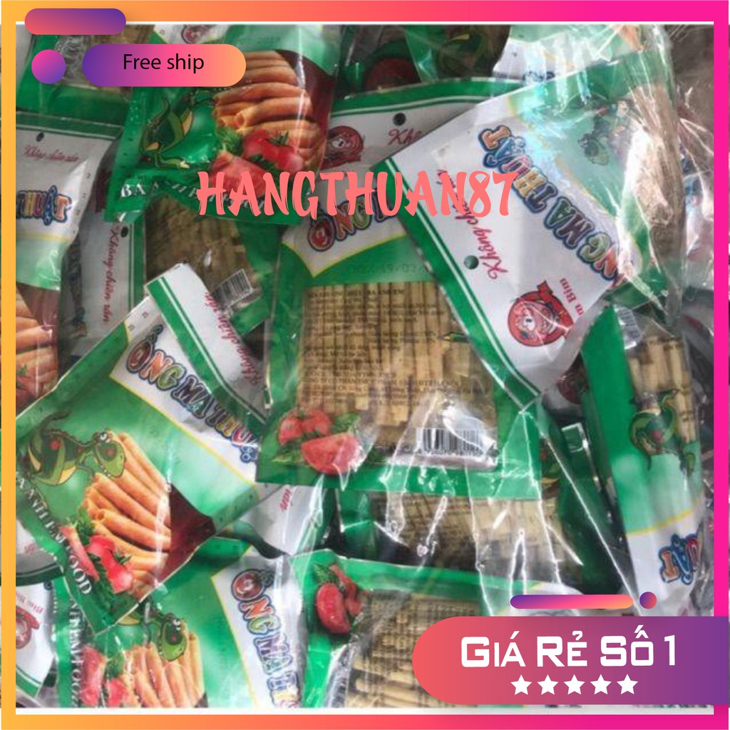 Freeship 50k Snack Bịch 50 gói ống ma thuật
