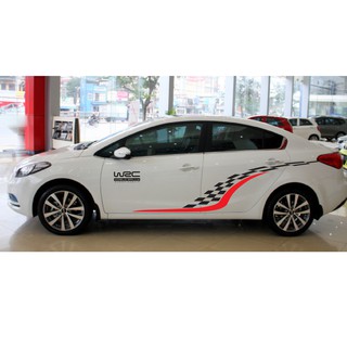 Tem Dán Sườn Ô Tô Dòng Sedan