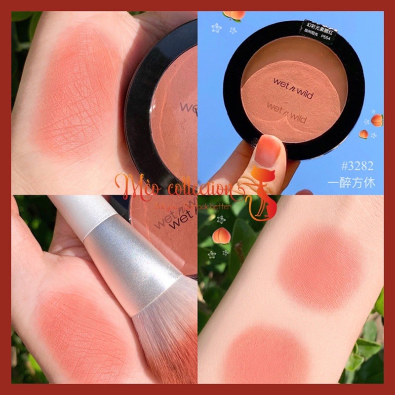 Phấn má hồng Wet n Wild Color Icon Blush màu Mellow Wine, Keep It Peachy | BigBuy360 - bigbuy360.vn