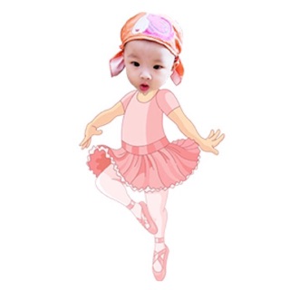 In ảnh chibi để bàn cho bé