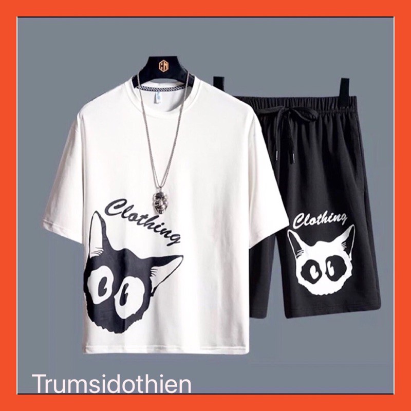 [ Hot 2021- Cực Ngầu ] Nguyên bộ quần áo nam Clothing mặc hè cực chất | BigBuy360 - bigbuy360.vn