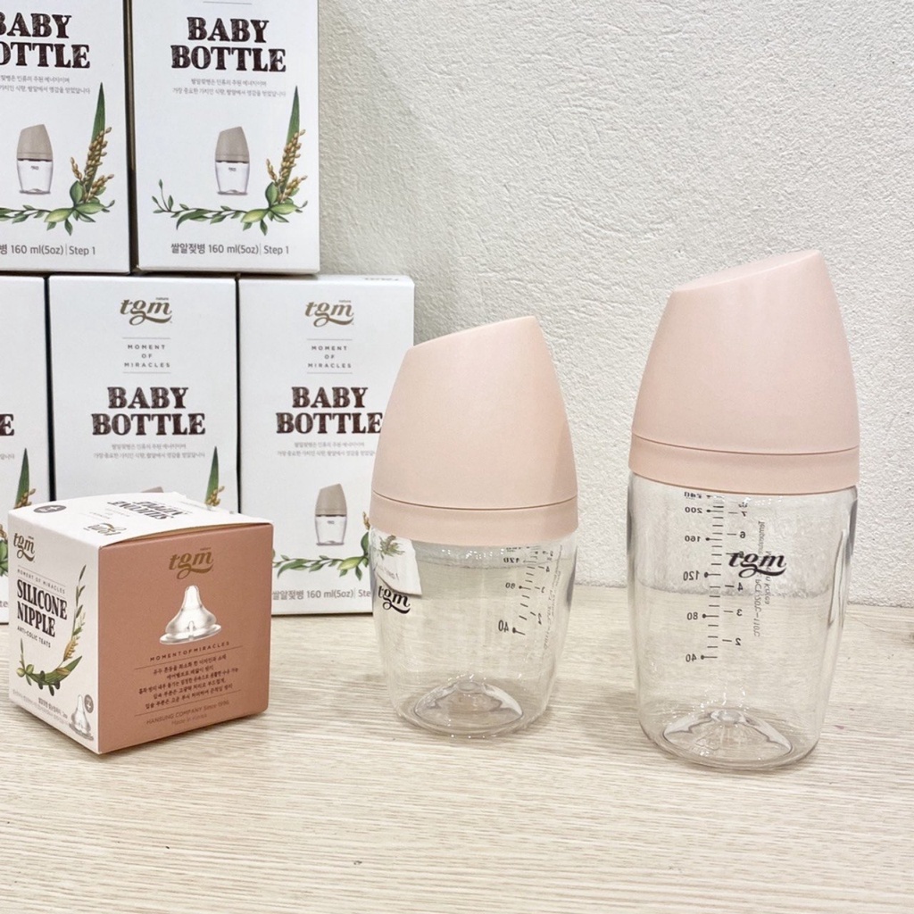 Núm ti lẻ thay thế bình sữa hạt gạo TGM Hàn Quốc