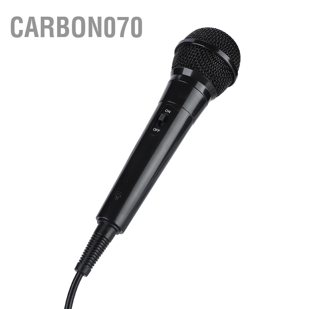 Carbon070 Portable Handheld Moving-coil Wired Dynamic Microphone Clear Voice For Karaoke
