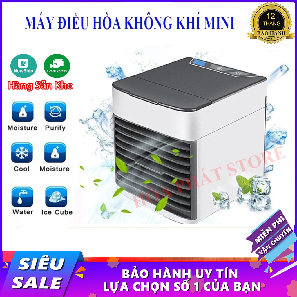 Quạt Điều Hòa Mini Công Nghệ Hàn Quốc Phun Sương Tạo Độ Ẩm Trong Phòng - Hơi Nước Siêu mát