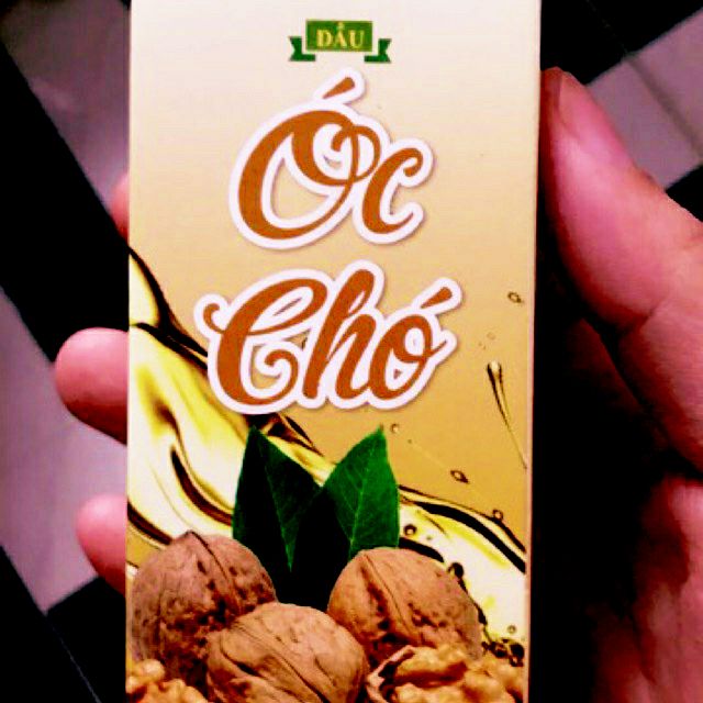 Dầu óc chó nhà làm