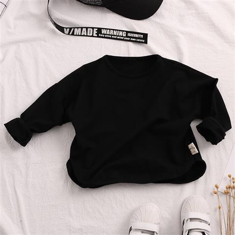 Áo thun dài tay cổ tròn 100 kiểu dáng độc đáo thời trang mùa thu cho bé