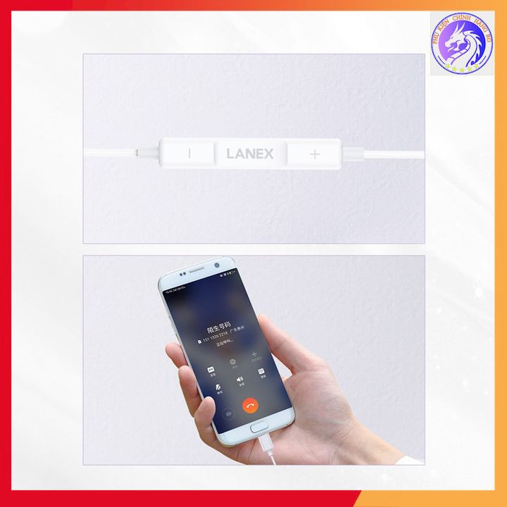 Tai Nghe Lanex LEP - L11 Nhựa TPE Jack TYPE-C Dài 1.2m Hỗ Trợ Mic - Bảo Hành 12 Tháng