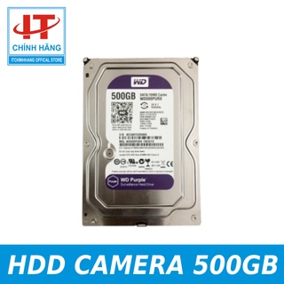 Ổ Cứng WD Purple 500GB - Chuyên Dụng Cho Đầu Ghi Hình