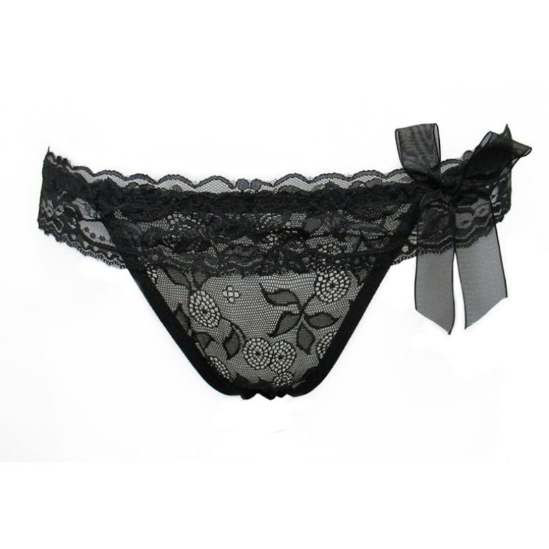 quần lót nữ quần lọt khe quâgn thong ren nơ hoa sexy gợi cảm