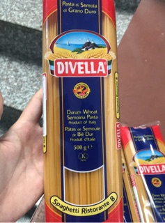 Mỳ Spaghetti Divela số 8
