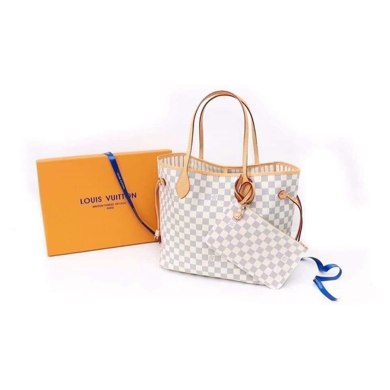 TÚI LV NEVERFULL KÈM VÍ