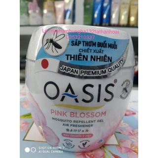 Oasis sáp thơm phòng khử mùi đuổi muỗi hương hoa hồng 180 g